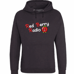 Red Berry Radio Black Hoodie