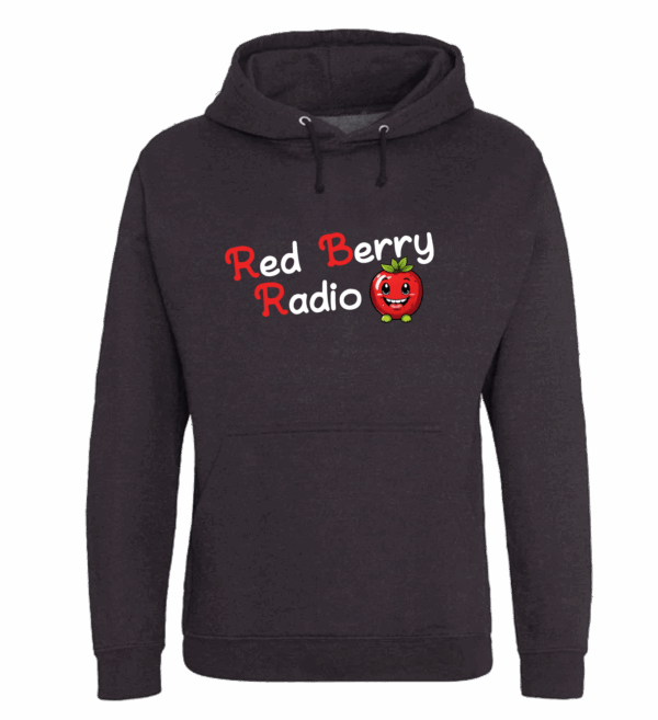 Red Berry Radio Black Hoodie