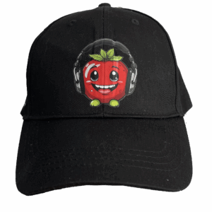 Red Berry Radio Base Ball Cap