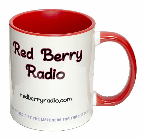 Red Berry Radio Mug - Image 2