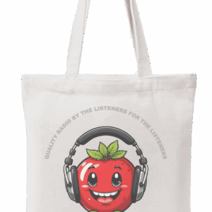Red Berry Radio Tote Bag
